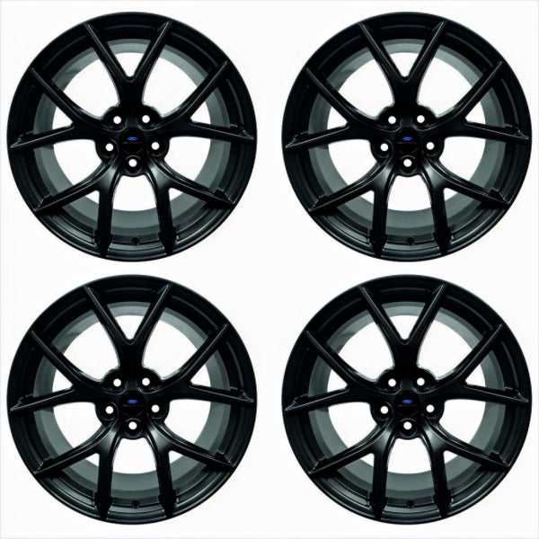 Ford Racing 15-20 Mustang19x9.5in & 19x10in Wheel Kit w/TPMS - Matte Black