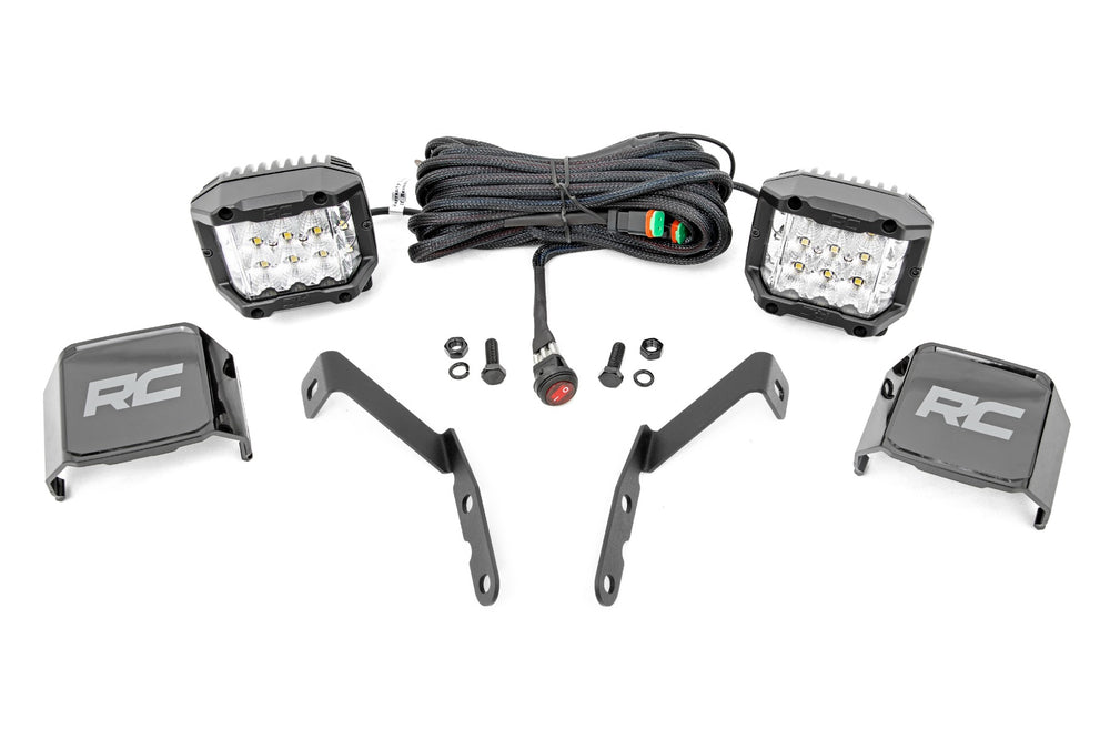 Rough Country - LED Light Kit - Ditch Mount - 3