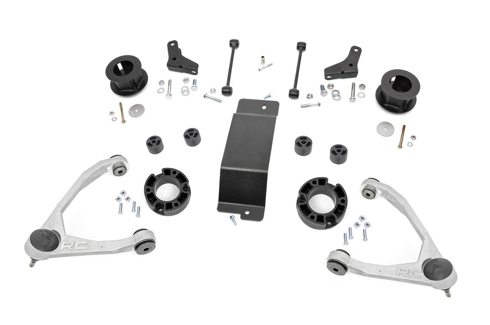 Rough Country - 3.5 Inch Lift Kit - Forged UCA - Chevy Avalanche 2WD/4WD (2007-2013)