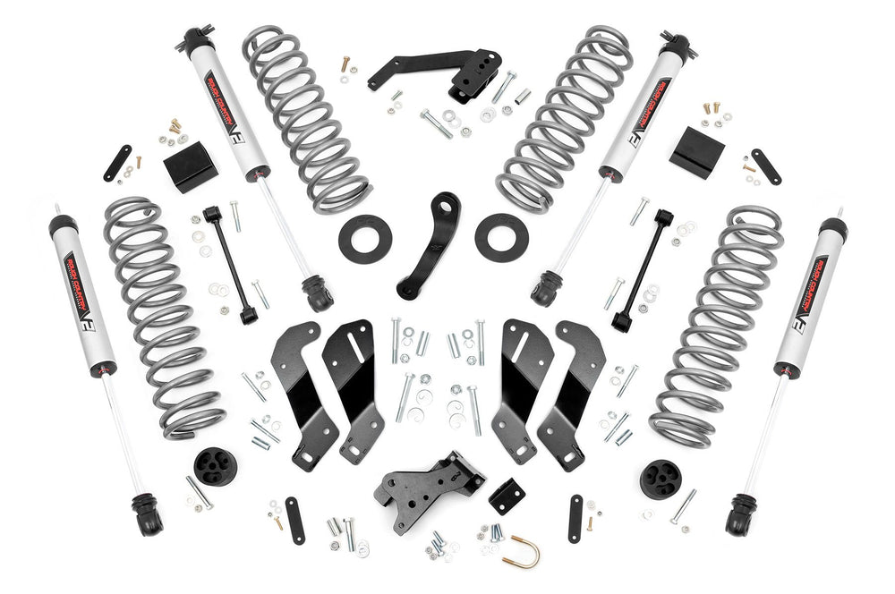 Rough Country - 3.5 Inch Lift Kit - V2 - Jeep Wrangler JK 4WD (2007-2018)