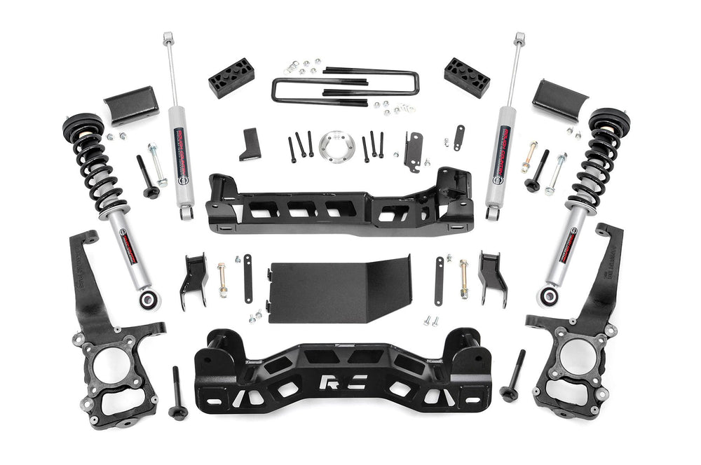 Rough Country - 4 Inch Lift Kit - N3 Struts - Ford F-150 4WD (2009-2010)