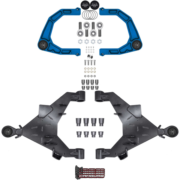 Camburg Engineering 2WD/4WD 2022-2025 Toyota Tundra Blue KINETIK X-Joint XL Trail Series Long Travel Kit CAM-310217-KX-BLU