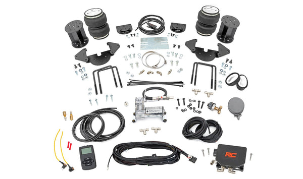 Rough Country - Air Spring Kit w/compressor - Wireless Controller - Chevy/GMC Sierra/Silverado 1500 (19-25)