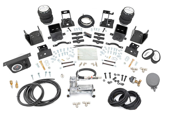 Rough Country - Air Spring Kit w/compressor - Ford F-250/F-350 Super Duty 4WD (2005-2016)