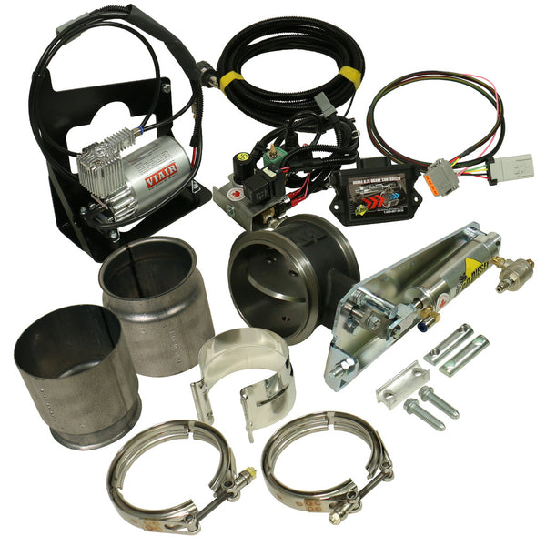 BD Diesel BD Cummins 6.7L Exhaust Brake Remote Air 5.0in Dodge 2007.5-2017 w/Non-VGT Turbo - 1027345