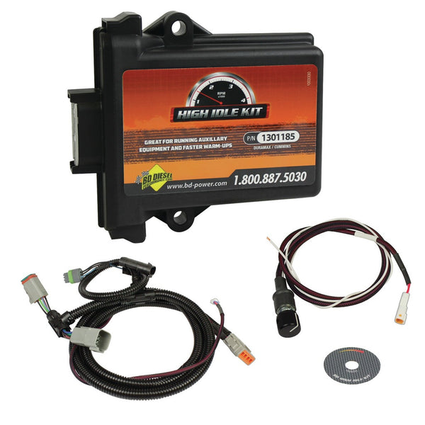 BD Diesel High Idle Kit - Dodge 5.9L 1998.5-2002 24-valve / 2003-2004 CR w/Bell Crank APPS - 1036620