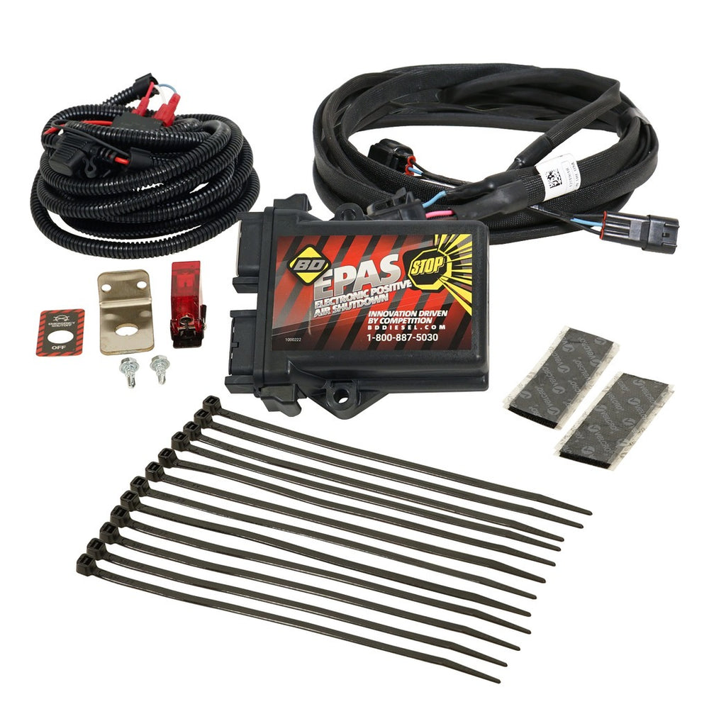 BD Diesel BD E-PAS Positive Air Shut-Off 3.0L Powerstroke Ford 2018-2021 F150 - 1036756