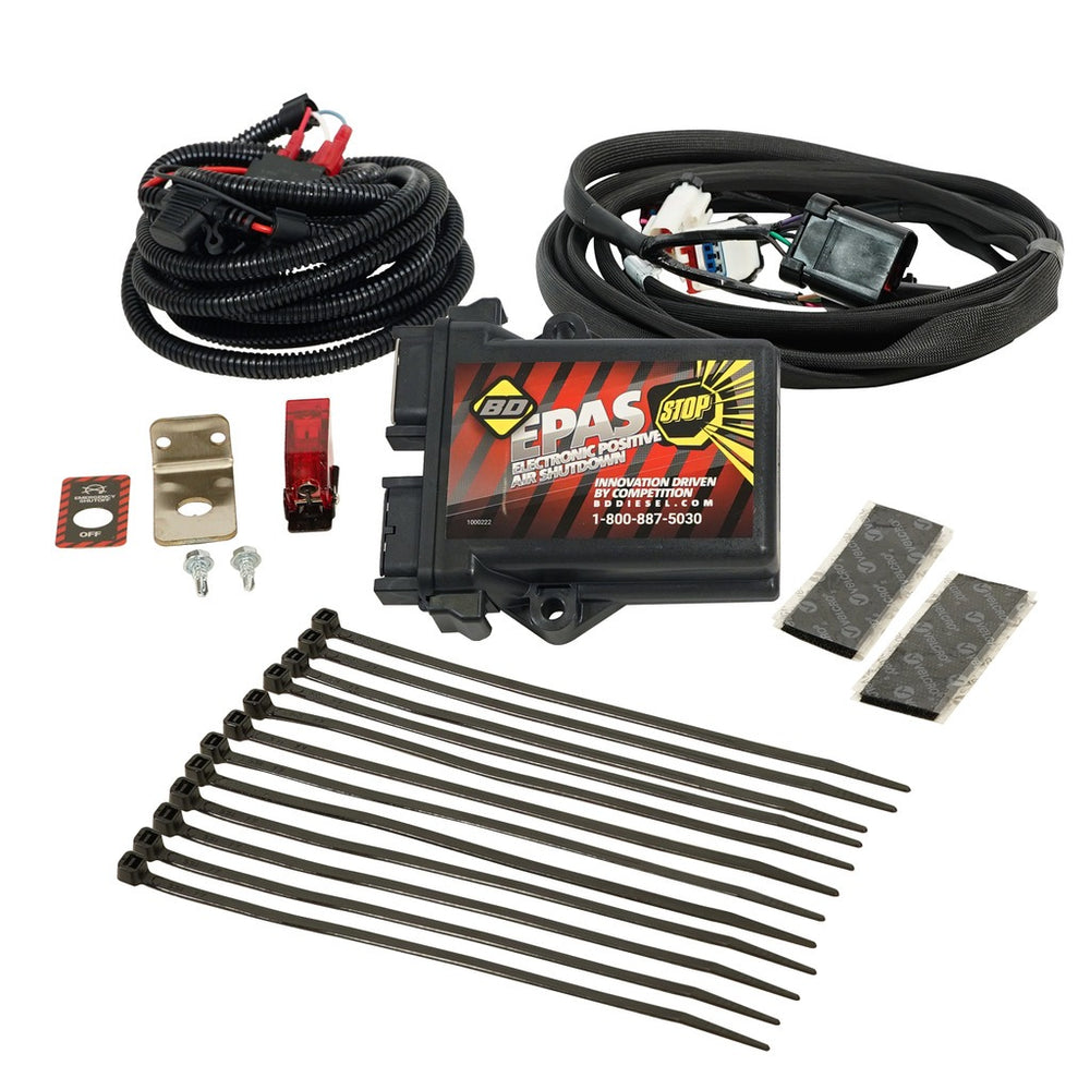 BD Diesel BD E-PAS Positive Air Shut-Off Heavy Duty ISX/X15 2014-2023 - 1036770