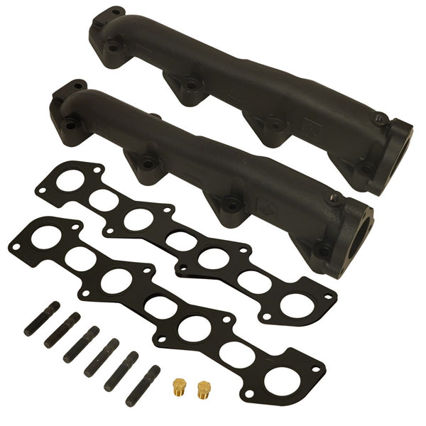 BD Diesel Exhaust Manifold Set PowerStroke 6.4L - Ford 2008-2010 F-250/F-350/F-450/F-550 - 1041482