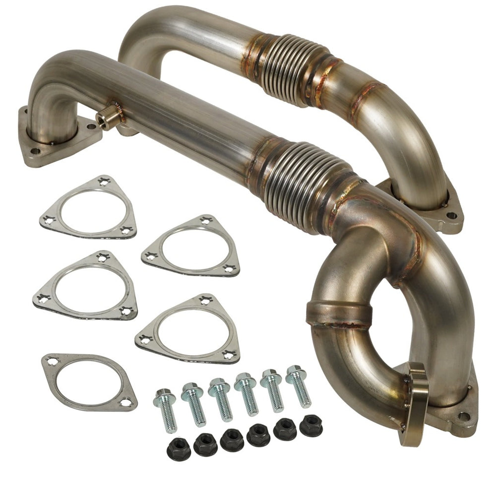 BD Diesel Up-Pipes Kit w/EGR Connector - Ford 2008-2010 6.4L F-250/F-350/F-450/F-550 - 1043909