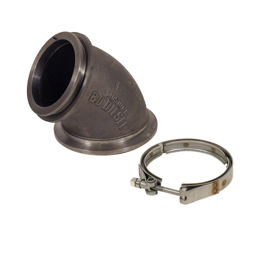 BD Diesel BD Exhaust Elbow, Turbo Cast - Dodge 2007.5-2012 6.7L Cummins - 1045101