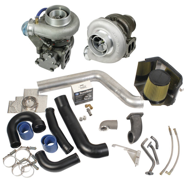 BD Diesel Super B Twin Turbo Kit w/FMW Billet Wheel on Secondary - Dodge 98.5-02 24-valve - 1045320