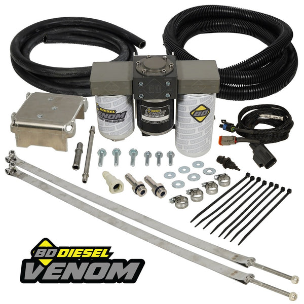 BD Diesel BD Venom Power Stroke Fuel Lift Pump c/w Filter & Separator Ford 6.4L 2008-2010 - 1050319
