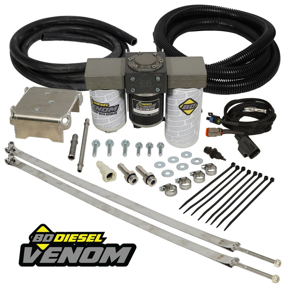 BD Diesel BD Venom Power Stroke Fuel Lift Pump c/w Filter & Separator Ford 6.4L 2008-2010 - 1050319
