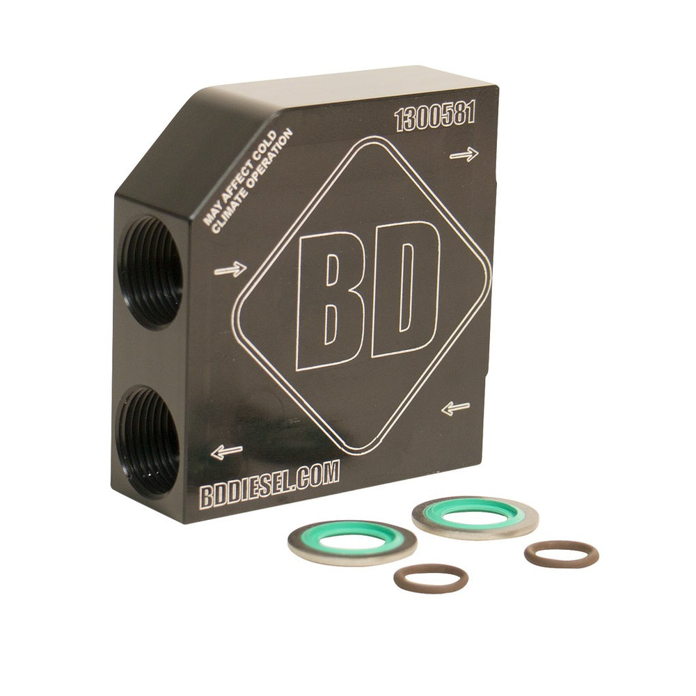 BD Diesel BD 68RFE/Aisin AS69RC Cooler Bypass Delete - Dodge/RAM 2019-2022 6.7L - 1061527