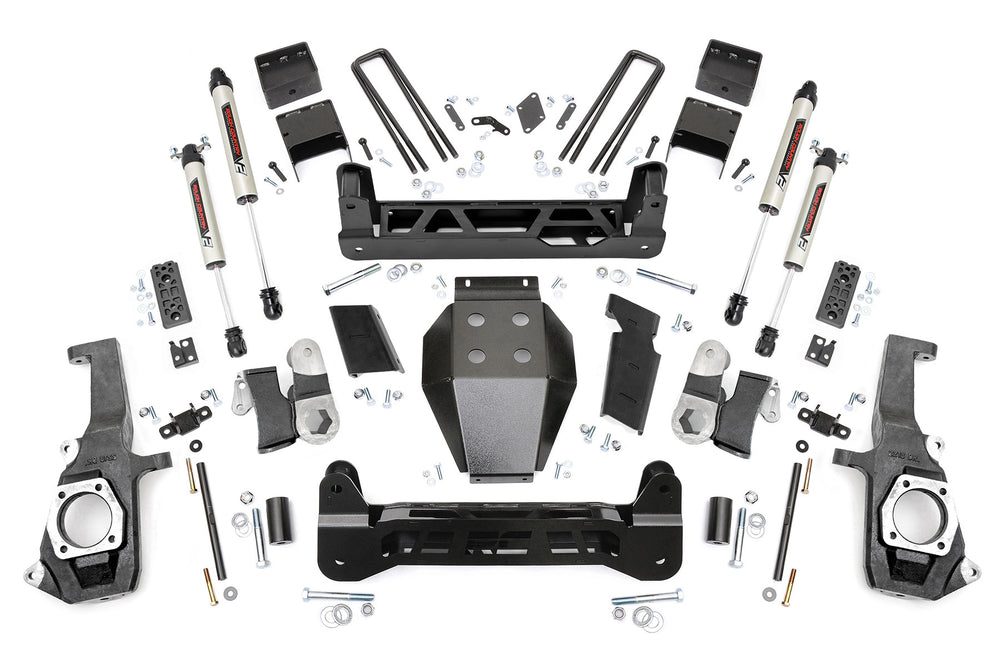 Rough Country - 5 Inch Lift Kit - NTD - V2 - Chevy/GMC 2500HD/3500HD (11-19)