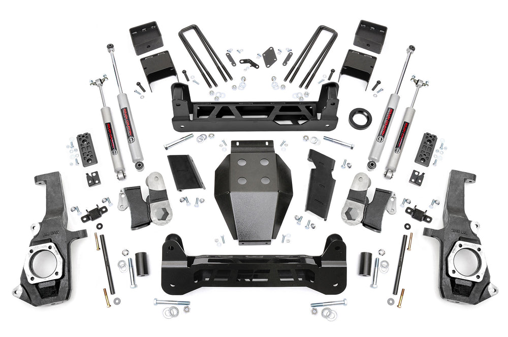 Rough Country - 7.5 Inch Lift Kit - NTD - Chevy/GMC 2500HD/3500HD (11-19)