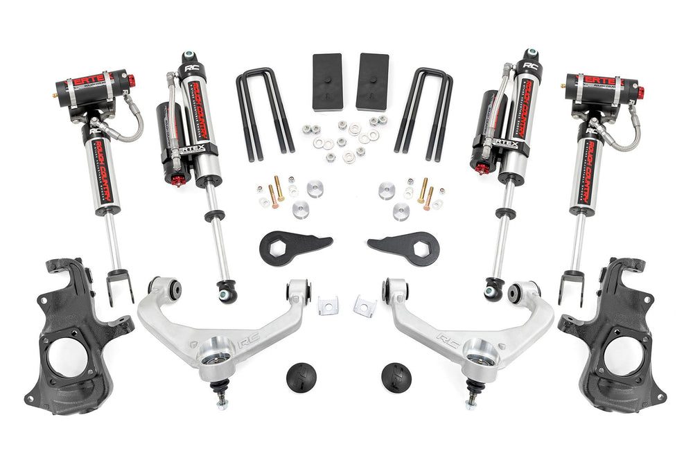 Rough Country - 3.5 Inch Lift Kit - Knuckle - Vertex - Chevy/GMC 2500HD/3500HD (11-19)
