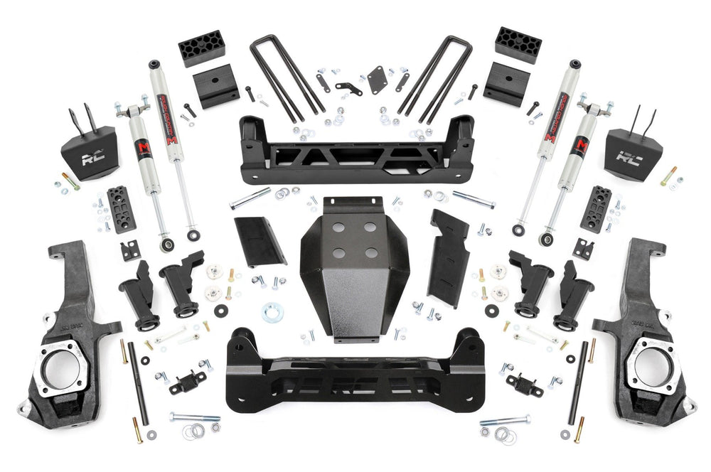 Rough Country - 5 Inch Lift Kit - Torsion Drop - M1 - Chevy/GMC 2500HD/3500HD (11-19)