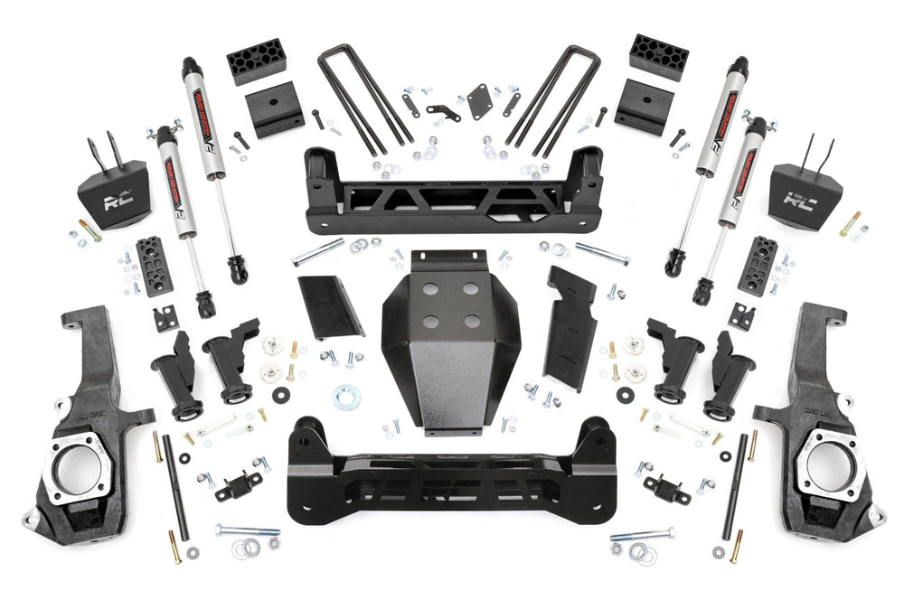 Rough Country - 5 Inch Lift Kit - Torsion Drop - V2 - Chevy/GMC 2500HD/3500HD (11-19)
