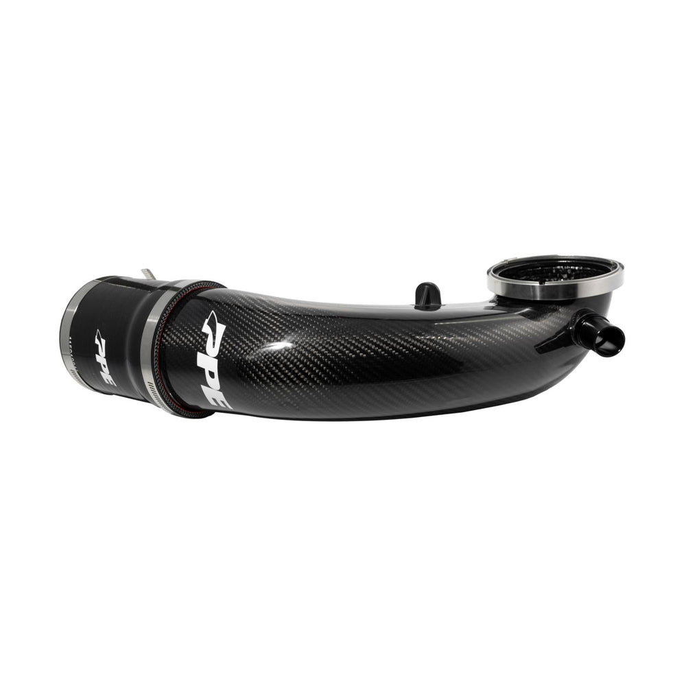 Turbo Inlet 2004.5-2005 GM 6.6L Duramax LLY - Zilla Carbon Fiber Weave Pacific Performance Engineering