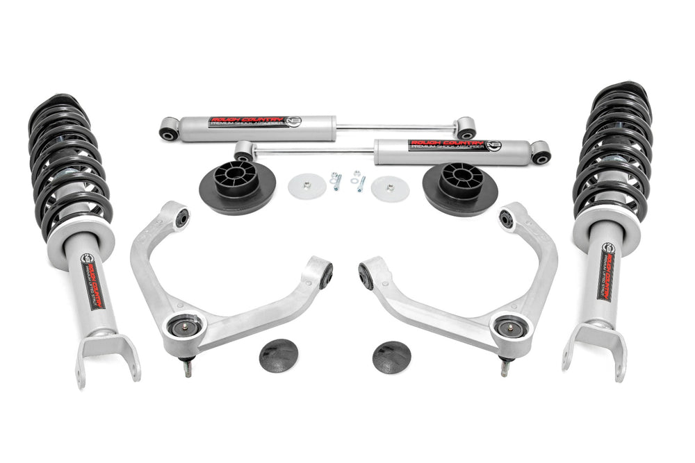 Rough Country - 3 Inch Lift Kit - N3 Struts/Shocks - Ram 1500 4WD (2012-2018 & Classic)