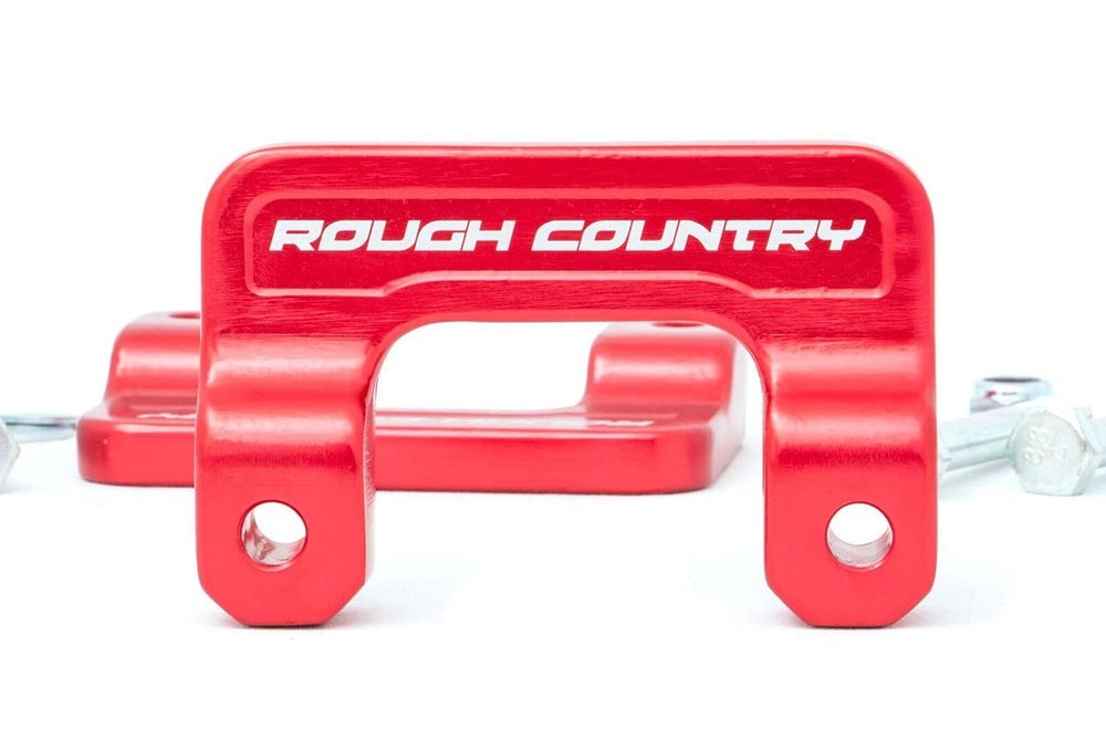 Rough Country - 2 Inch Leveling Kit - Aluminum - Red - Chevy/GMC 1500 Truck (07-18) SUV (07-20)