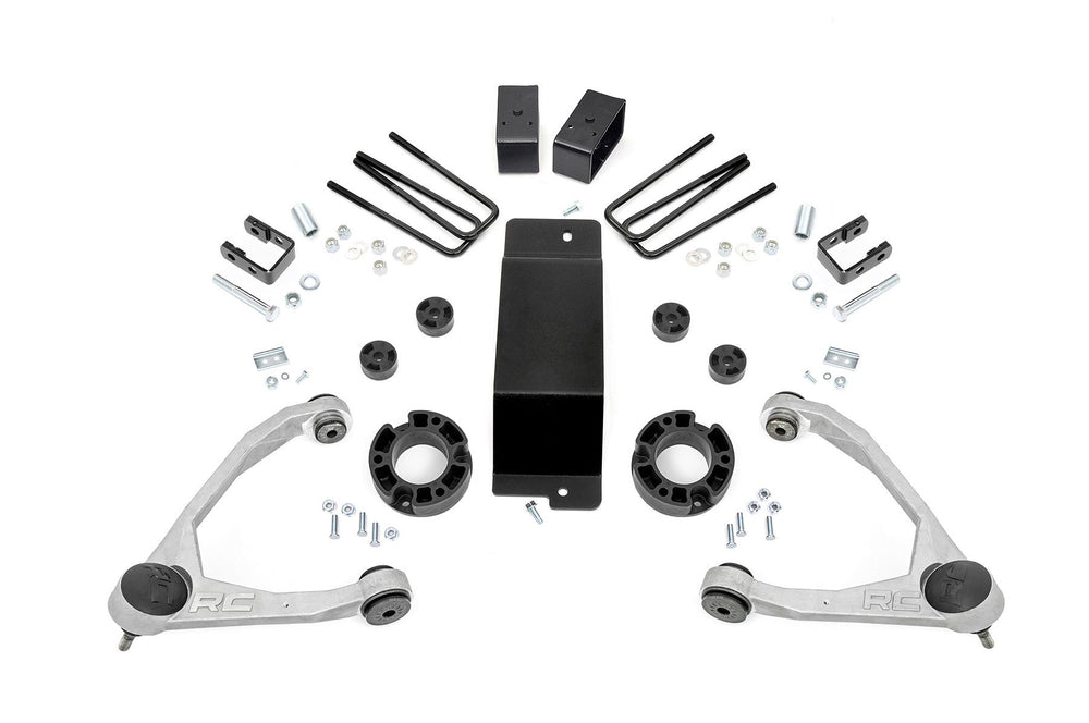 Rough Country - 3.5 Inch Lift Kit - Mag-ride - Alu/Cast Steel - GMC Sierra 1500 Denali (14-16)