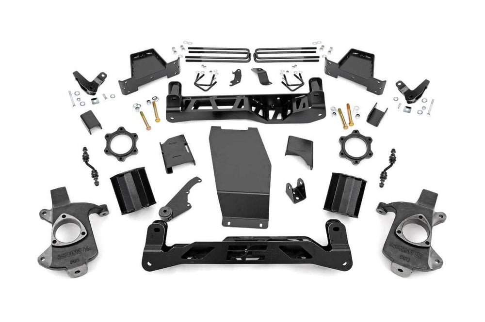 Rough Country - 6 Inch Lift Kit - Magneride - Alum/Stamp Steel - GMC Sierra 1500 Denali (14-18)