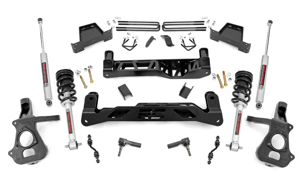 Rough Country - 7 Inch Lift Kit - Cast Steel - N3 Struts - Chevy/GMC 1500 (14-18 & Classic)