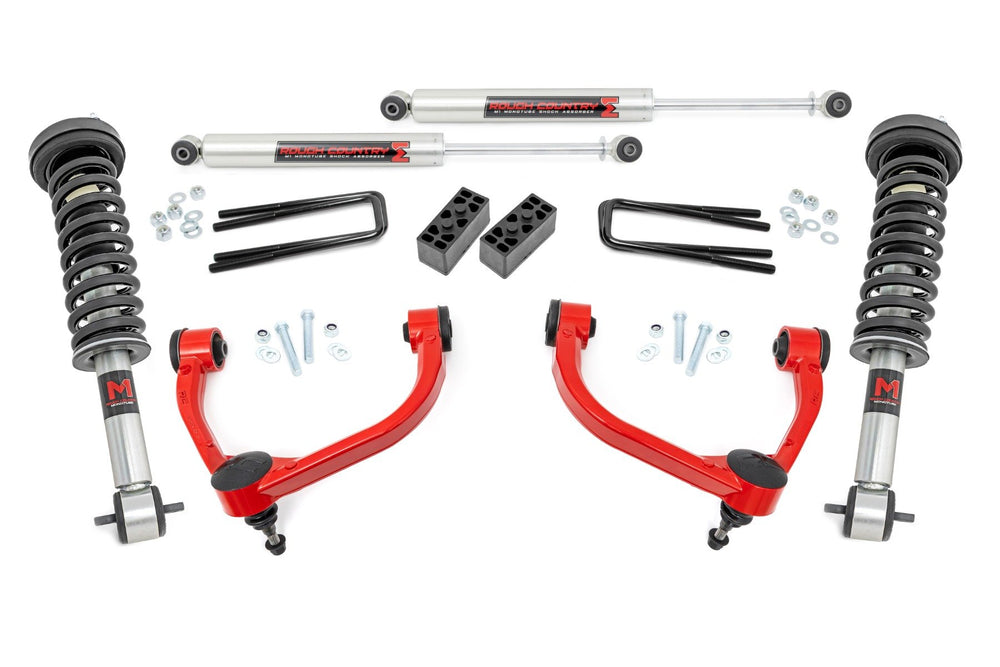 Rough Country - 3 Inch Lift Kit - M1 Struts - Ford F-150 4WD (2014-2020)