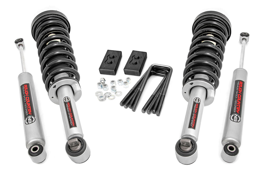 Rough Country - 2 Inch Lift Kit - N3 Struts/N3 - Ford F-150 4WD (2021-2025)