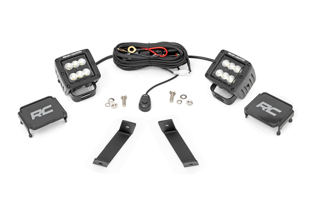 Rough Country - LED Light Kit - Ditch Mount - 2