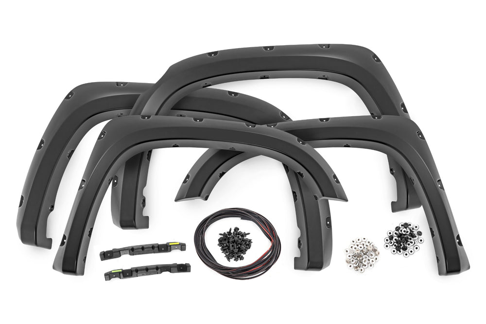 Rough Country - Pocket Fender Flares - 1H5 Cement - Toyota Tundra 2WD/4WD (2014-2021)