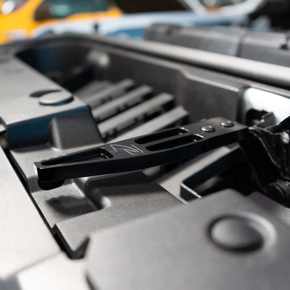 Billet Hood Release Latch 2020 and Later GM 2500/3500 - Raw Pacific Performance Engineering