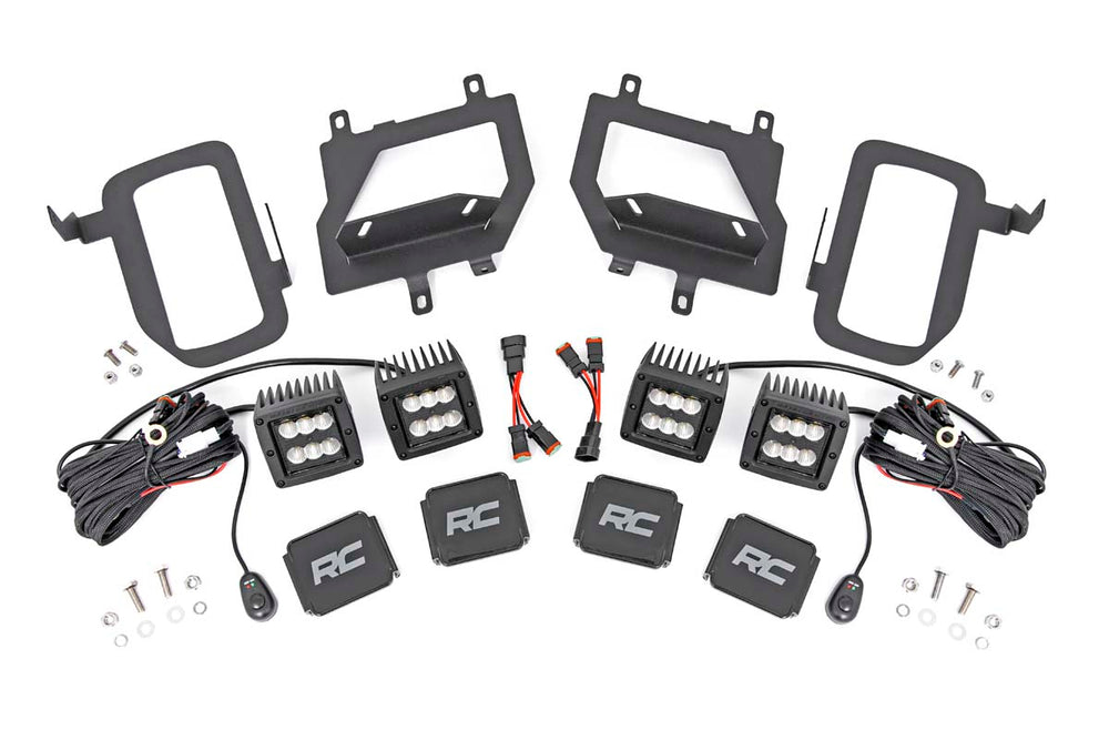 Rough Country - LED Light Kit - Fog Mount - Dual 2