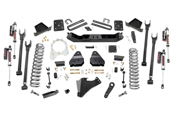 Rough Country - 6 Inch Lift Kit - 4-Link - OVLD - Vertex - Ford F-250/F-350 Super Duty (17-22)