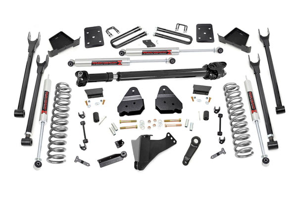 Rough Country - 6 Inch Lift Kit - Diesel - 4 Link - M1 - Ford F-250/F-350 Super Duty (17-22)