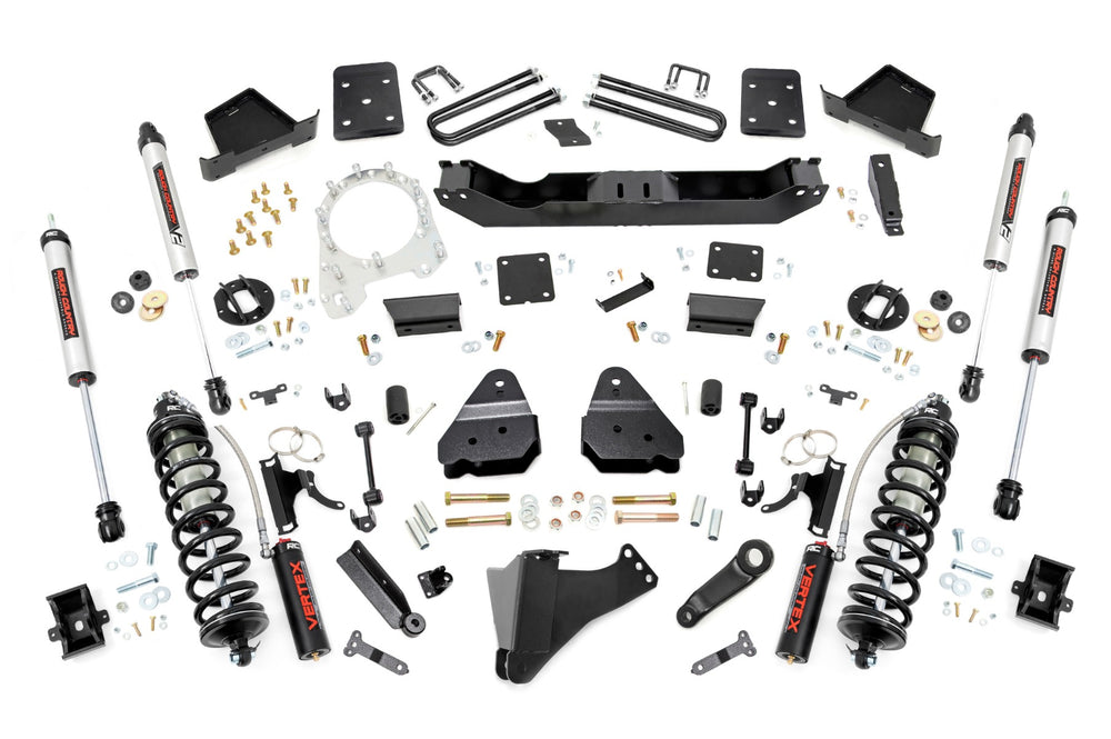 Rough Country - 6 Inch Lift Kit - Diesel - No OVLD - C/O V2 - Ford F-250/F-350 Super Duty (17-22)