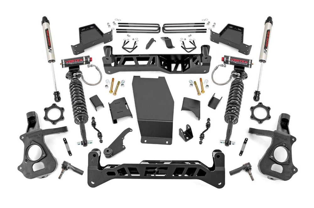 Rough Country - 7 Inch Lift Kit - Alum/Stamp Steel - Vertex/V2 - Chevy/GMC 1500 (14-18 & Classic)