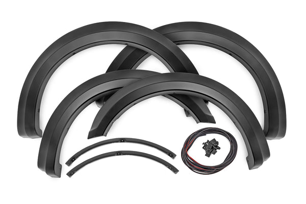 Rough Country - Fender Flares - Sport - D1 Stone Gray - Ford F-150 2WD/4WD (2018-2020)