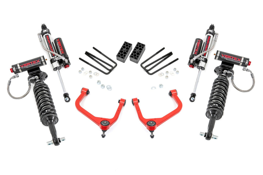 Rough Country - 3.5 Inch Lift Kit - Vertex - GMC Sierra 1500 2WD/4WD (2019-2025 & Classic)