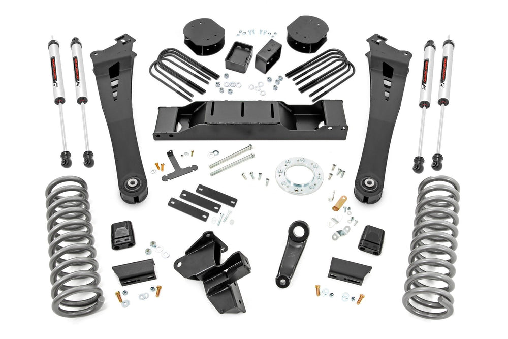 Rough Country - 5 Inch Lift Kit - Diesel -AISIN - V2 - Ram 3500 4WD (2019-2024)