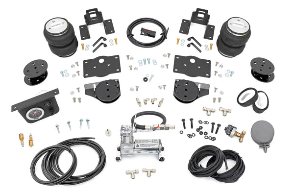 Rough Country - Air Spring Kit w/compressor - 4 Inch Lift Kit - Ram 1500 4WD (2019-2025)