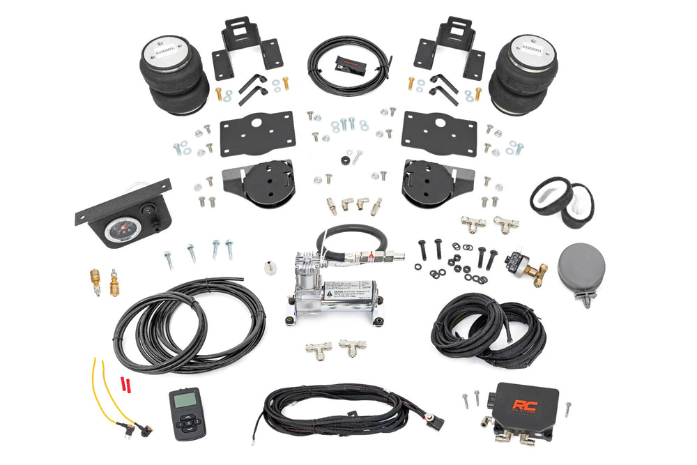 Rough Country - Air Spring Kit w/compressor - Wireless Controller - Ram 1500 4WD (2019-2025)