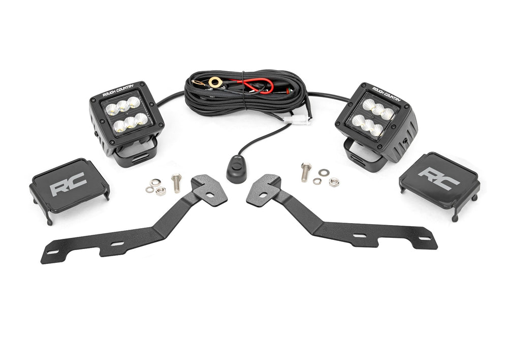 Rough Country - LED Light Kit - Ditch Mount - 2