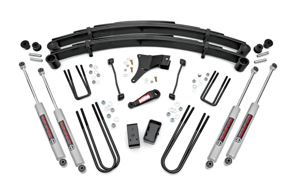 Rough Country - 4 Inch Lift Kit - Rear Blocks - Ford F-250/F-350 Super Duty 4WD (1999)