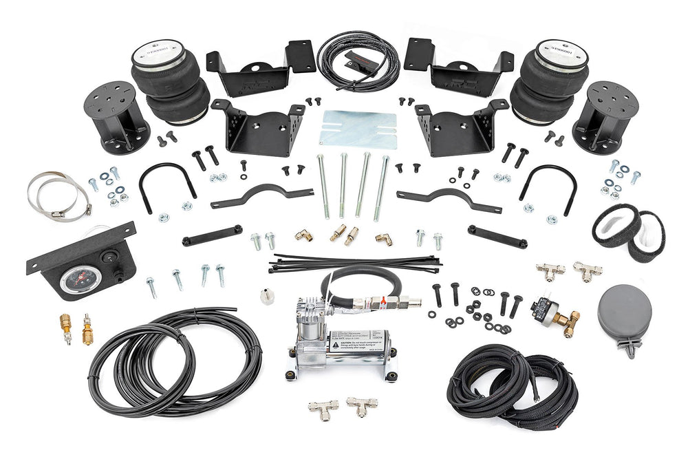 Rough Country - Air Spring Kit w/compressor - 3-5 Inch Lift Kit - Chevy/GMC 2500HD/3500HD (20-25)