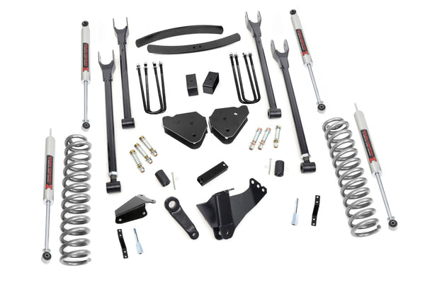 Rough Country - 6 Inch Lift Kit - Gas - 4 Link - M1 - Ford F-250/F-350 Super Duty 4WD (05-07)