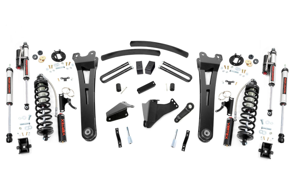 Rough Country - 6 Inch Lift Kit - Diesel - Radius Arm - C/O Vertex - Ford F-250/F-350 Super Duty (05-07)